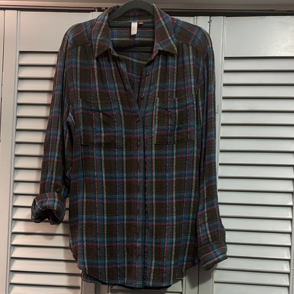 Pilcro Relaxed Button Down